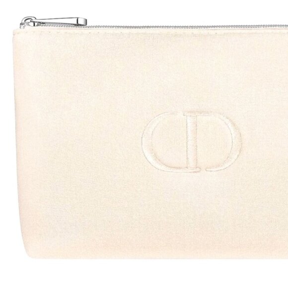 Dior Handbags - Dior Trousse Bag Makeup Travel Cosmetic Bag Soft Beige Neutral Dior Beauty New